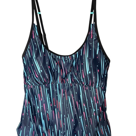 Other - Women's Multicolor Striped Swimsuit